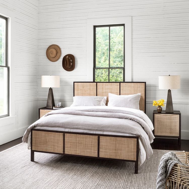 Haven Teak & Rattan Bed
